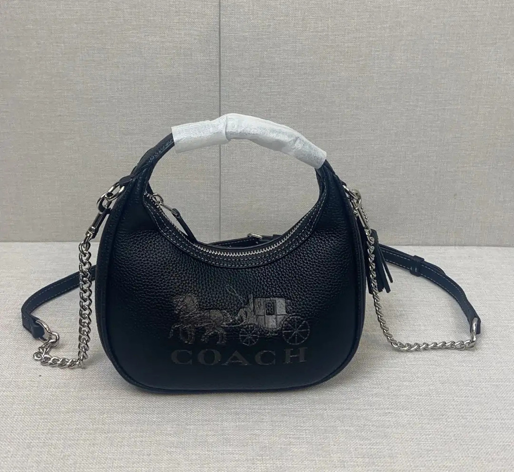 Coach black shoulder/crossbody bag